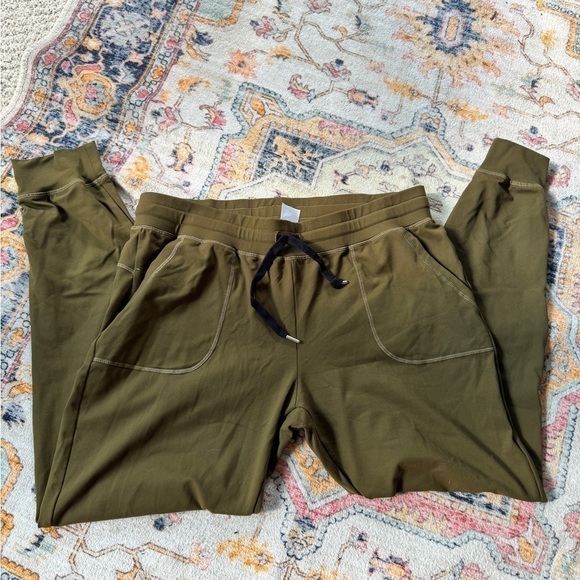 ZYIA Active Olive Unwind Joggers Size XL - Picture 3 of 7